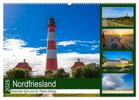 Vorderes Coverbild Nordfriesland, Zwischen Sylt und St. Peter Ording (Wandkalender 2025 DIN A2 quer), CALVENDO Monatskalender