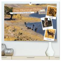 Vorderes Coverbild Das Okavango-Delta - Naturwunder im Herzen Afrikas (hochwertiger Premium Wandkalender 2026 DIN A2 quer), Kunstdruck in Hochglanz