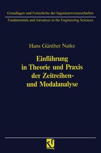 Vorderes Coverbild Einführung in Theorie und Praxis der Zeitreihen- und Modalanalyse