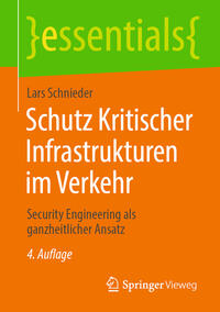 Vorderes Coverbild Schutz Kritischer Infrastrukturen im Verkehr
