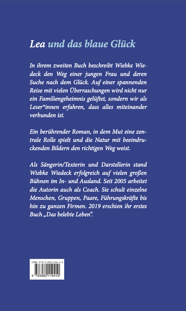 Rückseitencover Lea und das blaue Glück