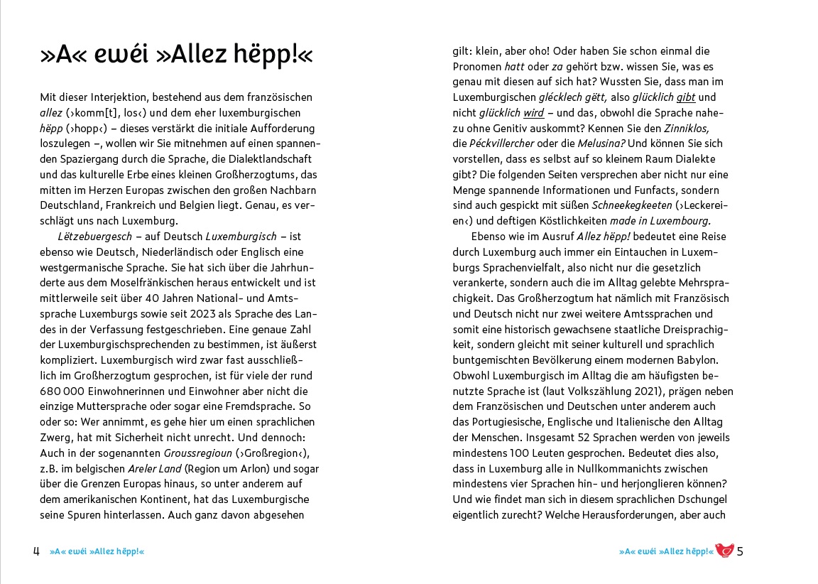 Beispielinhalt (Bild) Lëtzebuergesch