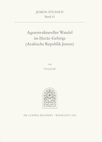 Vorderes Coverbild Agrarstruktureller Wandel im Haraz-Gebirge (Arabische Republik Jemen)
