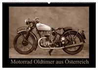Vorderes Coverbild Motorrad Oldtimer aus Österreich (Wandkalender 2025 DIN A2 quer), CALVENDO Monatskalender