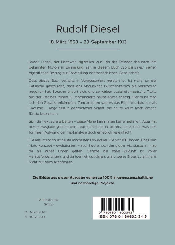 Rückseitencover Solidarismus