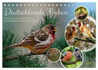 Vorderes Coverbild Deutschlands Finken (Tischkalender 2026 DIN A5 quer), CALVENDO Monatskalender