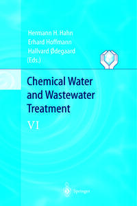 Vorderes Coverbild Chemical Water and Wastewater Treatment VI