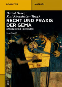 Vorderes Coverbild Recht und Praxis der GEMA