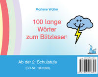 Vorderes Coverbild 100 lange Wörter zum Blitzlesen
