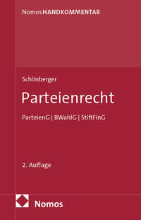 Vorderes Coverbild Parteienrecht