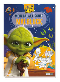 Vorderes Coverbild Star Wars: Die Abenteuer der jungen Jedi - Mein galaktischer Malblock