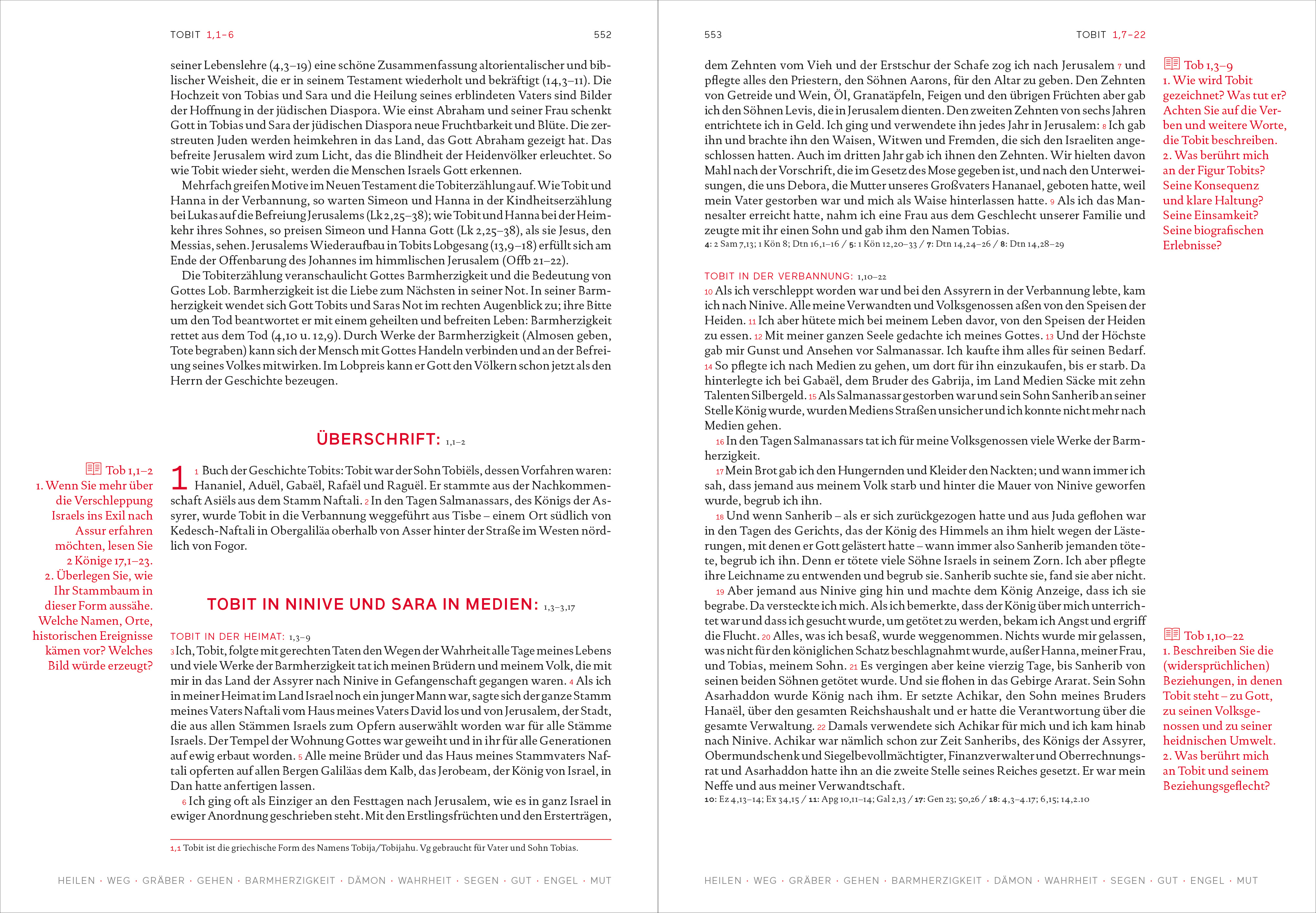Beispielinhalt (Bild) Lectio Divina Altes Testament