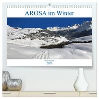 Vorderes Coverbild AROSA im Winter (hochwertiger Premium Wandkalender 2025 DIN A2 quer), Kunstdruck in Hochglanz