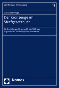Vorderes Coverbild Der Kronzeuge im Strafgesetzbuch