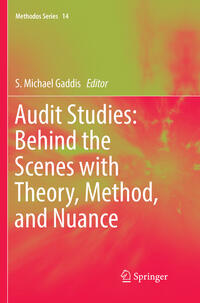 Vorderes Coverbild Audit Studies: Behind the Scenes with Theory, Method, and Nuance