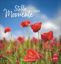 Vorderes Coverbild Stille Momente Postkartenkalender 2026