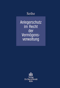Vorderes Coverbild Anlegerschutz im Recht der Vermögensverwaltung