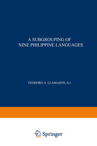 Vorderes Coverbild A Subgrouping of Nine Philippine Languages