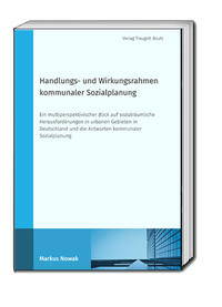 Vorderes Coverbild Handlungs- und Wirkungsrahmen kommunaler Sozialplanung
