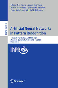 Vorderes Coverbild Artificial Neural Networks in Pattern Recognition