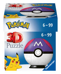 Vorderes Coverbild 3D Puzzle-Ball Pokémon Meisterball