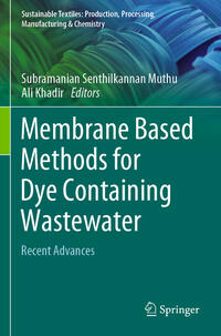 Vorderes Coverbild Membrane Based Methods for Dye Containing Wastewater