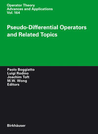 Vorderes Coverbild Pseudo-Differential Operators and Related Topics