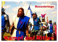 Vorderes Coverbild Kampf der Ritter - Rosenkriege (Tischkalender 2025 DIN A5 quer), CALVENDO Monatskalender