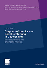 Vorderes Coverbild Corporate-Compliance-Berichterstattung in Deutschland