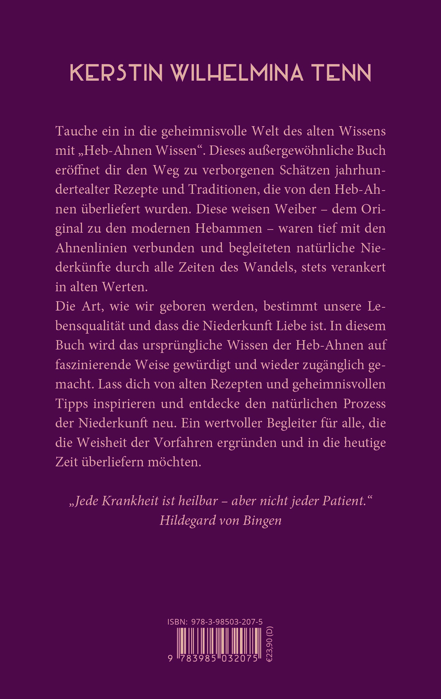 Rückseitencover HEB-AHNEN Wissen