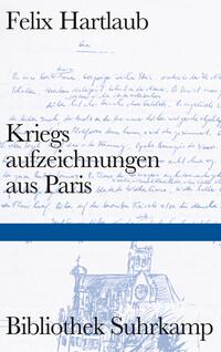 Vorderes Coverbild Kriegsaufzeichnungen aus Paris