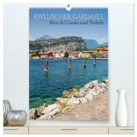 Vorderes Coverbild IDYLLISCHER GARDASEE Riva del Garda und Torbole (hochwertiger Premium Wandkalender 2026 DIN A2 hoch), Kunstdruck in Hochglanz