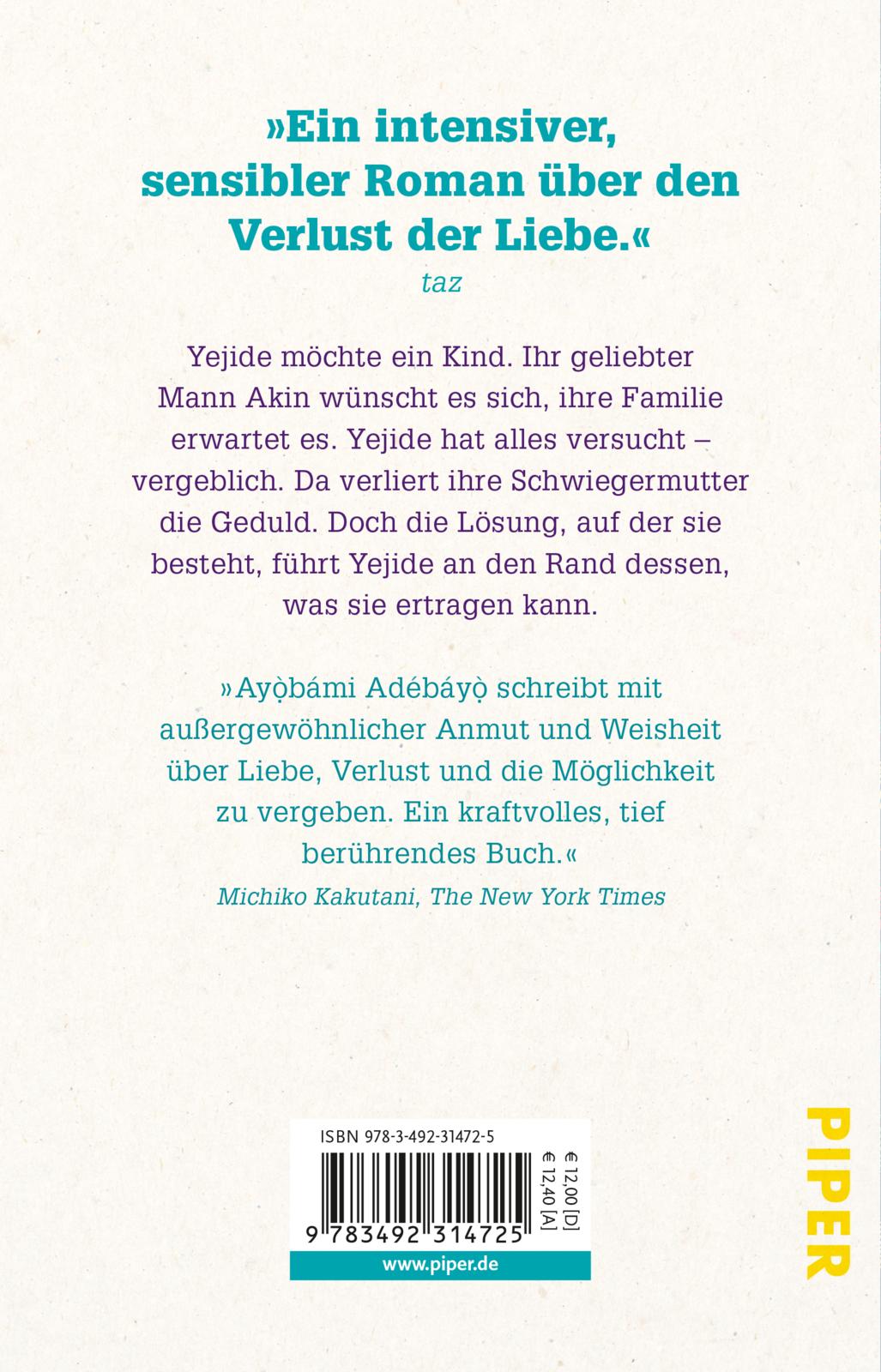 Rückseitencover Bleib bei mir