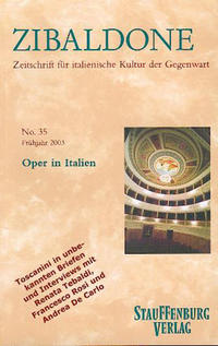 Vorderes Coverbild Oper in Italien