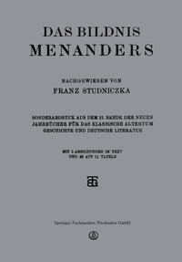 Vorderes Coverbild Das Bildnis Menanders