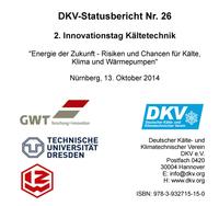 Vorderes Coverbild 2. Innovationstag Kältetechnik