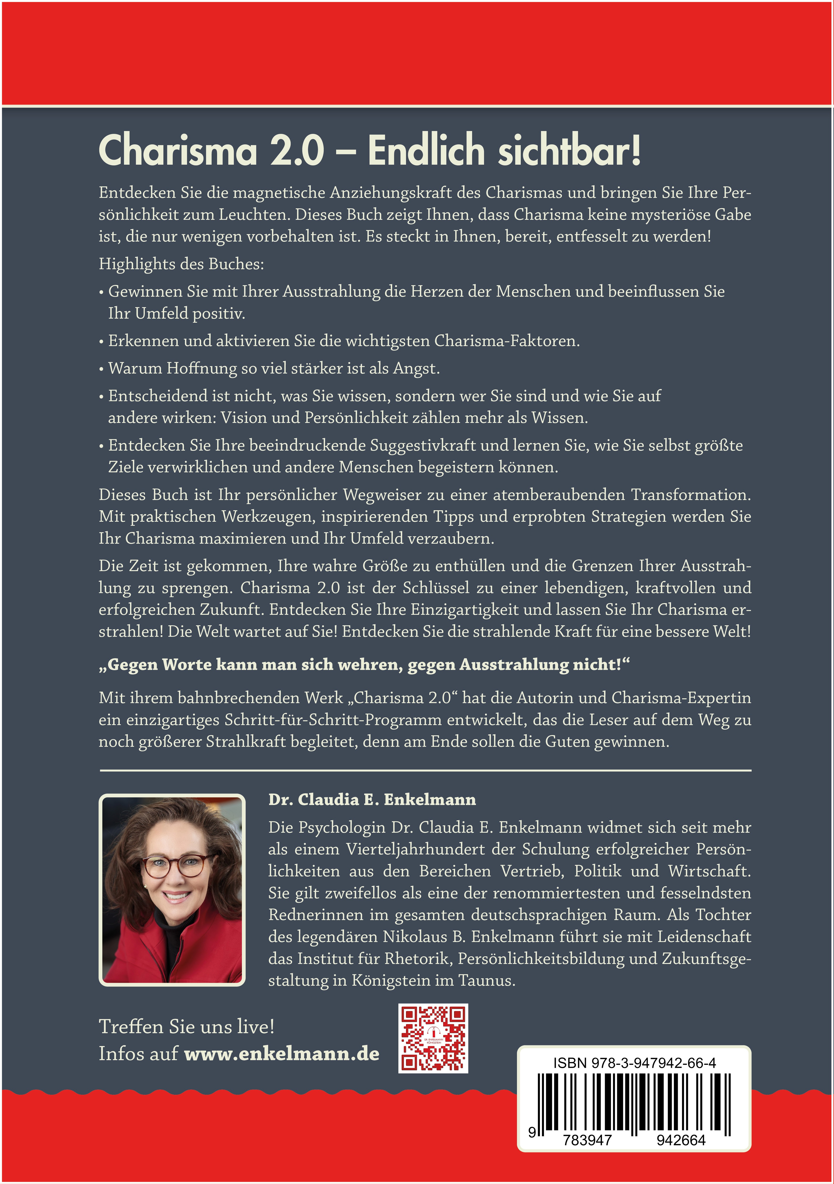Rückseitencover Charisma 2.0
