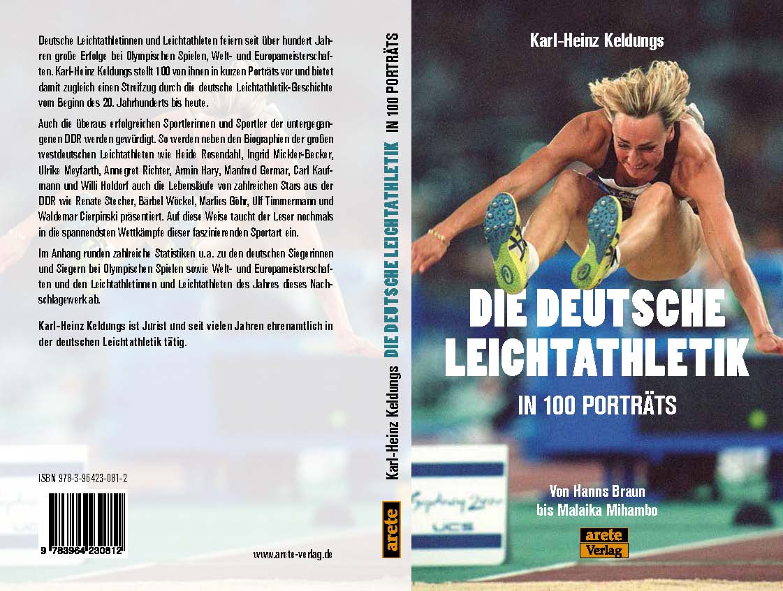 Gesamtes Coverbild Die deutsche Leichtathletik in 100 Porträts