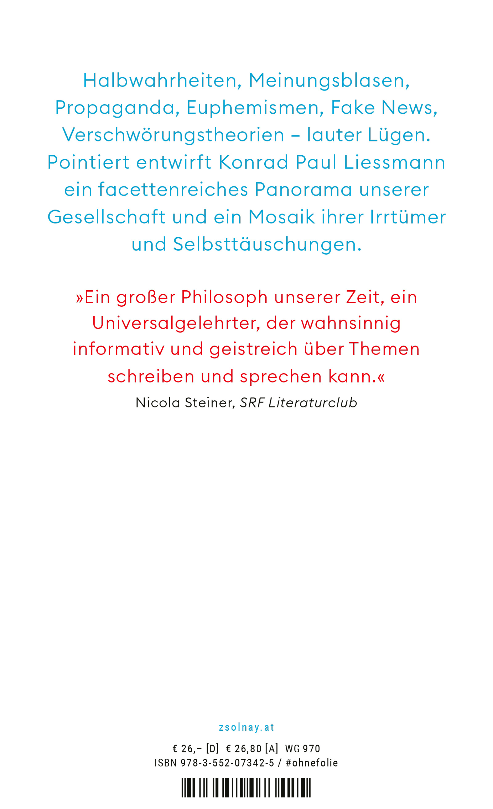 Beispielinhalt (Bild) Lauter Lügen