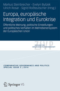 Vorderes Coverbild Europa, europäische Integration und Eurokrise
