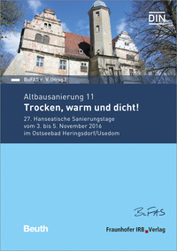 Vorderes Coverbild Altbausanierung 11. Trocken, warm und dicht!