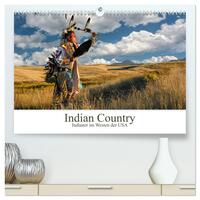 Vorderes Coverbild Indian Country - Indianer im Westen der USA (hochwertiger Premium Wandkalender 2025 DIN A2 quer), Kunstdruck in Hochglanz