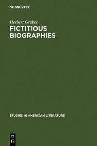 Vorderes Coverbild Fictitious Biographies