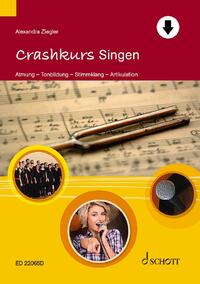 Vorderes Coverbild Crashkurs Singen