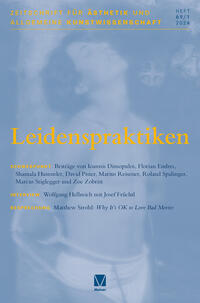 Vorderes Coverbild Leidenspraktiken