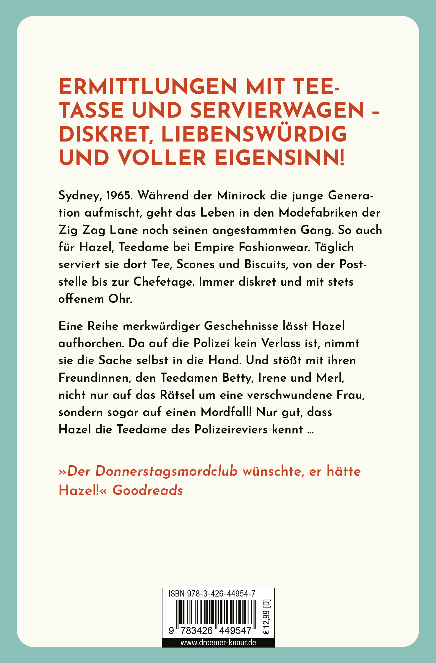 Rückseitencover Die Tea Ladies
