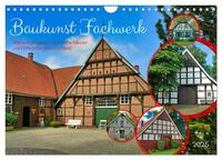 Vorderes Coverbild Baukunst Fachwerk (Wandkalender 2025 DIN A4 quer), CALVENDO Monatskalender