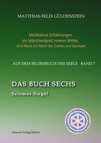 Vorderes Coverbild DAS BUCH SECHS; Davidsstern und Gleichgewicht; Die sechs Diener; Die Tarot-Sechser mit den Liebenden und dem Teufel; Die Runen des FUTARK;