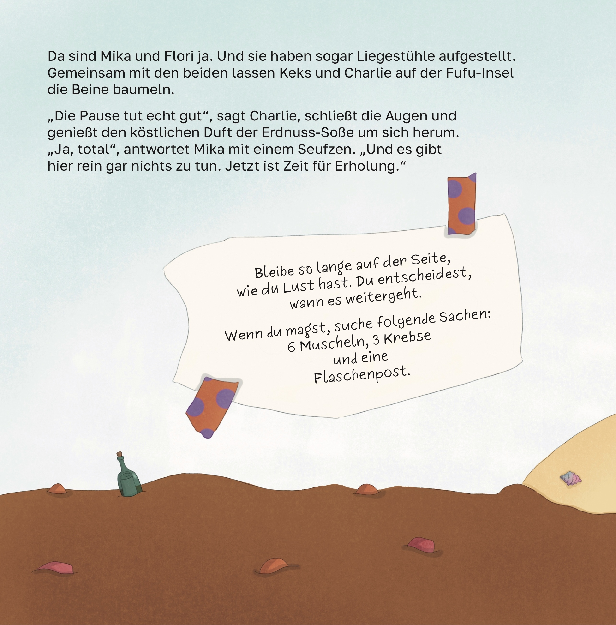 Beispielinhalt (Bild) Charlie und die Schnipseljagd