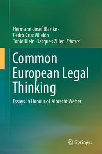Vorderes Coverbild Common European Legal Thinking